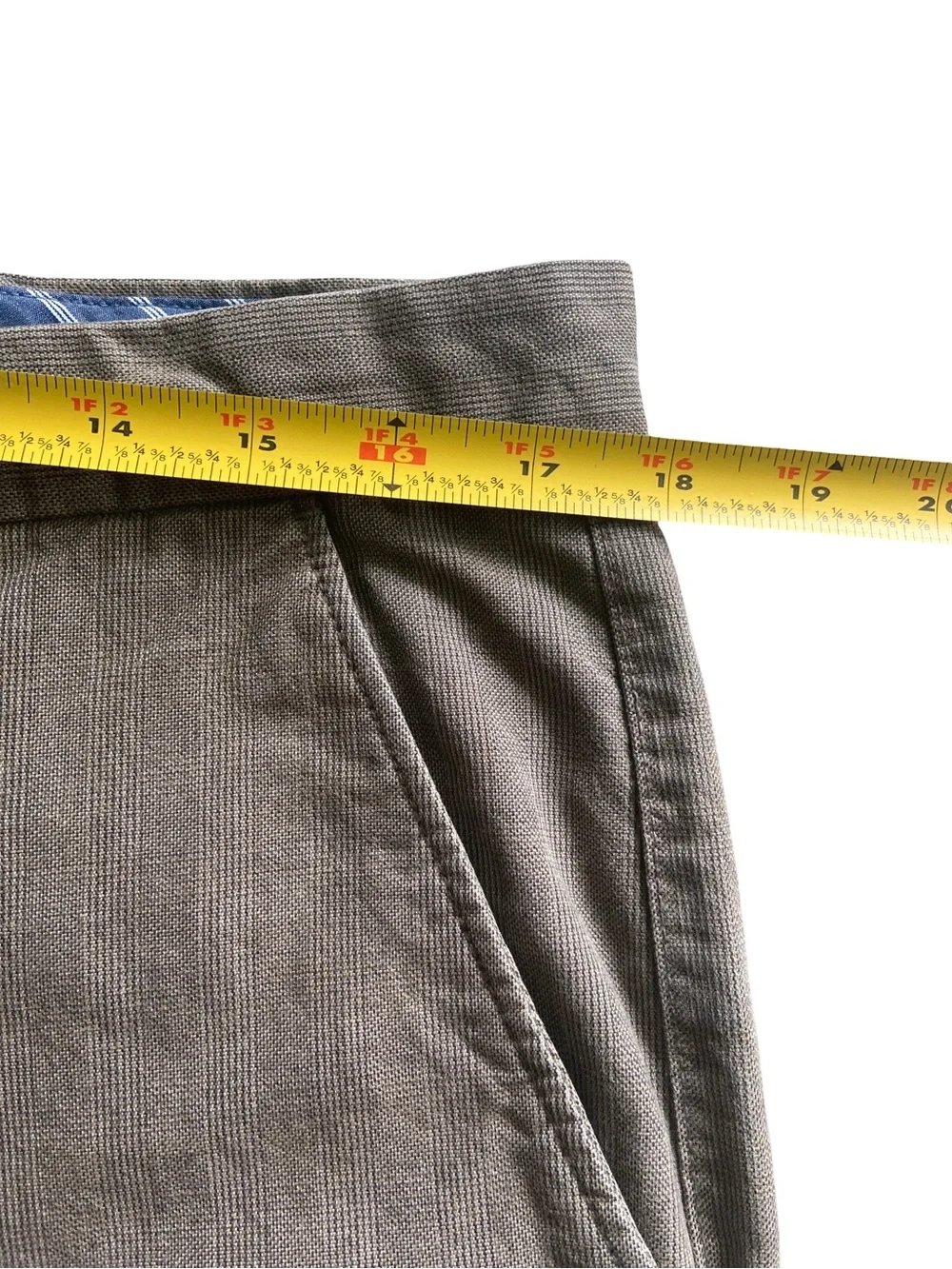 Banana Republic Vintage Straight Fit Chino Pants Men’s 35x30 Gray Brown Twill